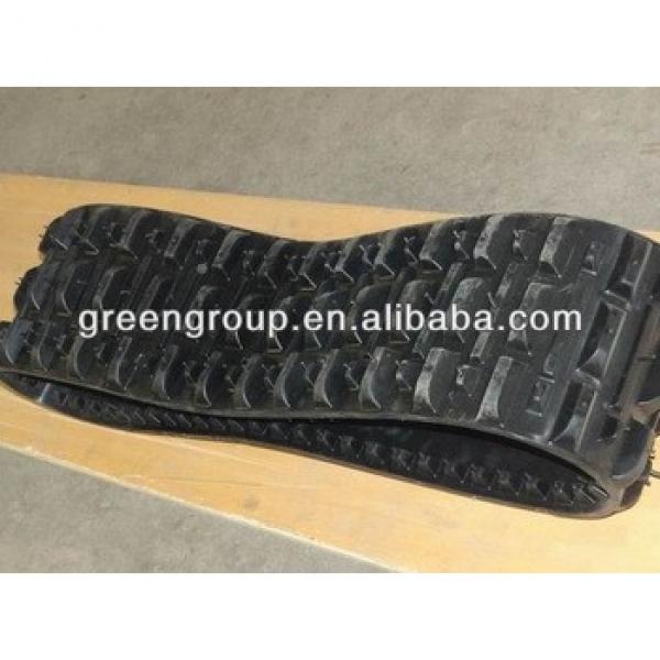 Kubota KX65 rubber track,min excavator:KX136,KX121,KX042,K41,KH014,KH90,KH101,KX71,KX91,KX101,KX161-3,KX040,KX045,KX151,KX163 #1 image