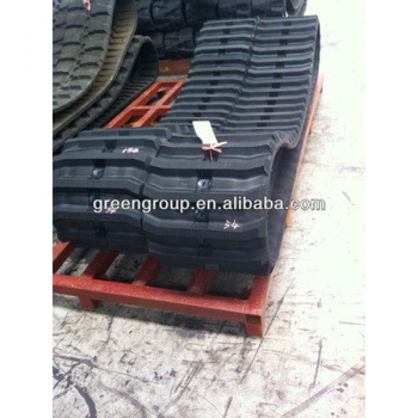 VOLVO RUBBER TRACK,RUBBER BELT,EC14,EC15,EC20,EC25,EC30,EC35,EC45,EC55,EC55B,EC70,ECR58,ECR88,EC140,EC160, #1 image