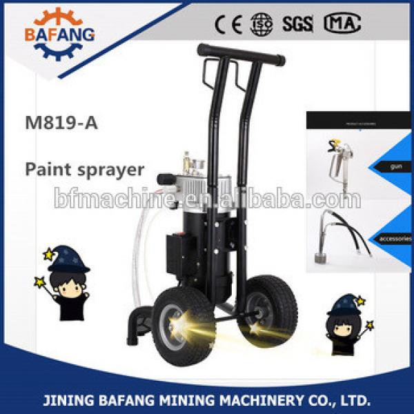 M819-A electric high pressure diapgragm airless paint sprayer Emulsioni paint spraying machine #1 image