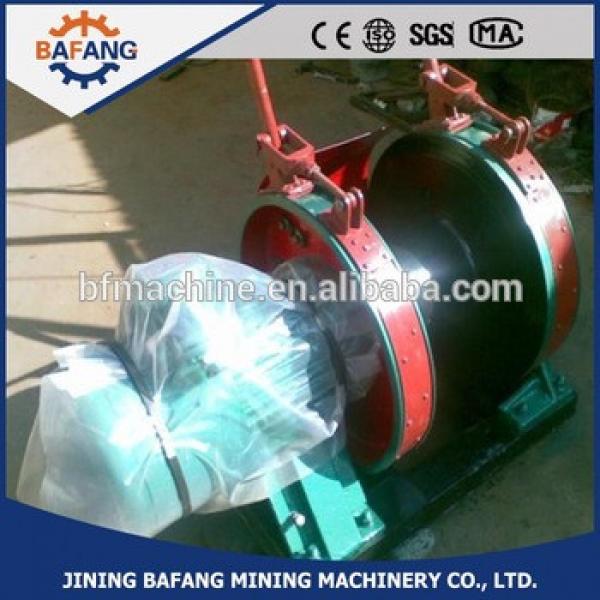 Two-speed underground mining prop-pulling draw hoist winch #1 image