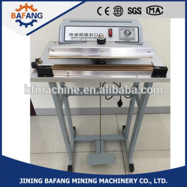 Small Easy to use and durable foot pedal sealing machine/foot operated sealing machine /foot sealer machine #1 image