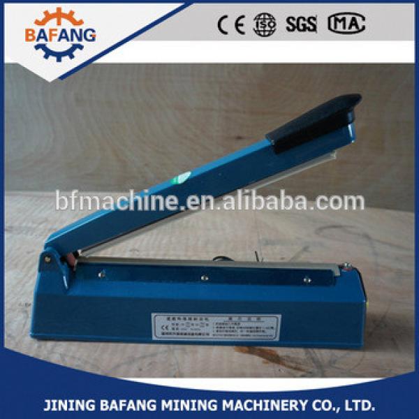 bag sealing and shrinking ,hand pressing plastic bag impulse side-cut sealer , band sealer #1 image