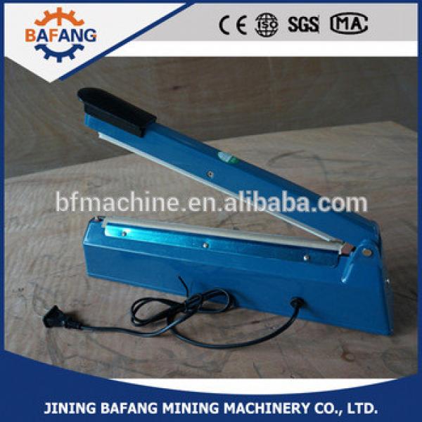 Cheap price high quality aluminum body hand pressing impulse side-cut sealer machine #1 image