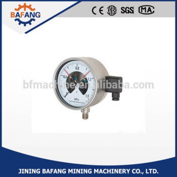quality YXC series cheap vibration resistance electric pressure gauge #1 image