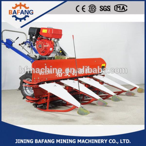 China Top Supplier 4G 120 Mini Diesel Rice Reaping Machine #1 image