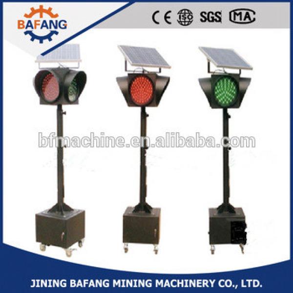 Led traffic light railway crossing solar alarm lamp #1 image