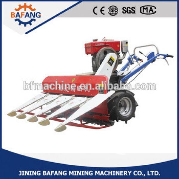 4G 120 Gasoline Mini Combine Rice Harvester for Sale from China #1 image