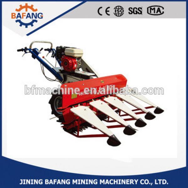 4G-120 Mini self-walking Rice &amp; wheat swather/combine harvester #1 image