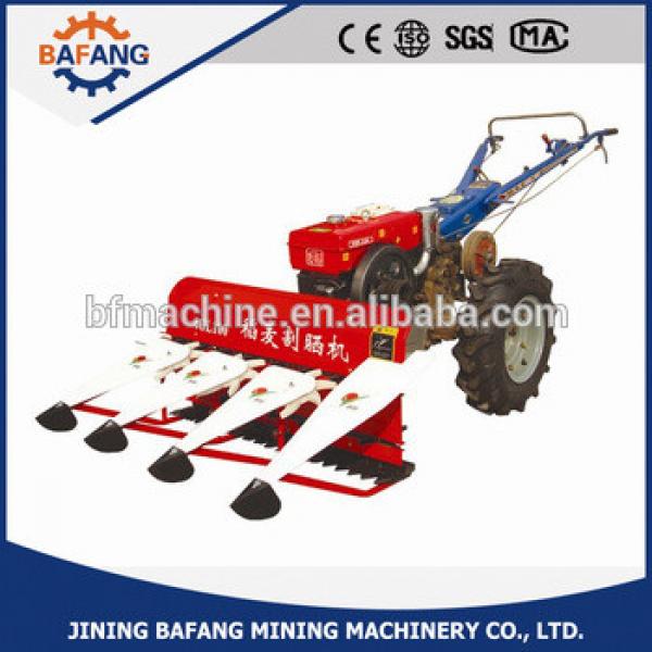 Factory price 4G 100 mini diesel rice reaping machine #1 image