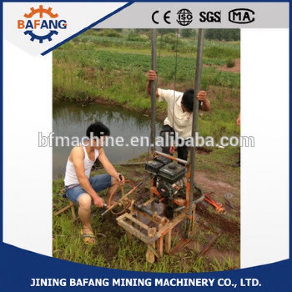 QYJ100 Gasoline engine mini cheap water well drilling rig #1 image