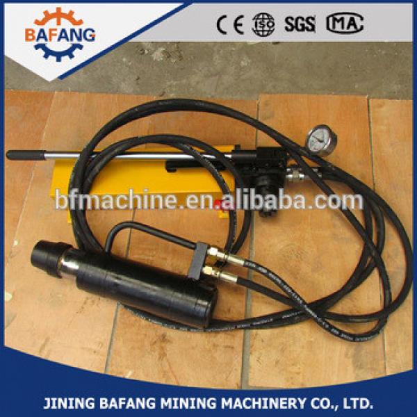 2017 mining hydraulic steel wire rope cutter /anchor cable tensioning machine #1 image
