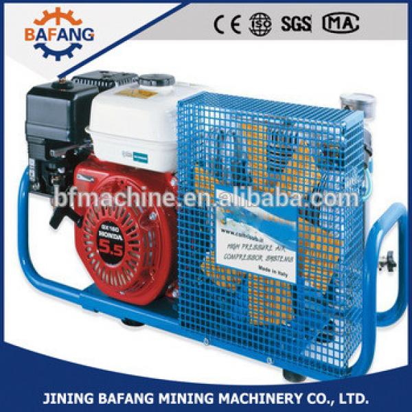 Diving air supply equipment gasoline driven high pressure air compressor #1 image