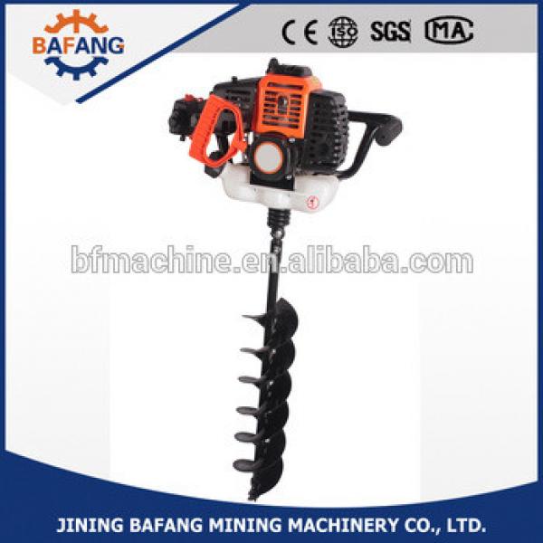 big power 71cc ground hole earth auger drill gasoline engine hand hole digger #1 image