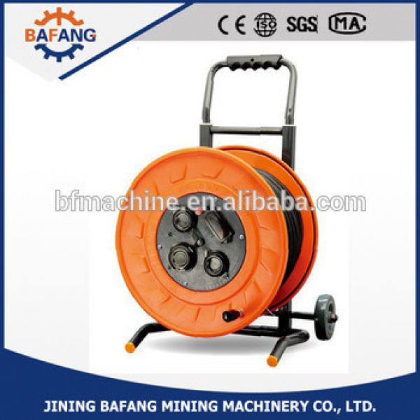 Mobile PVC cable reel with socket outlet #1 image