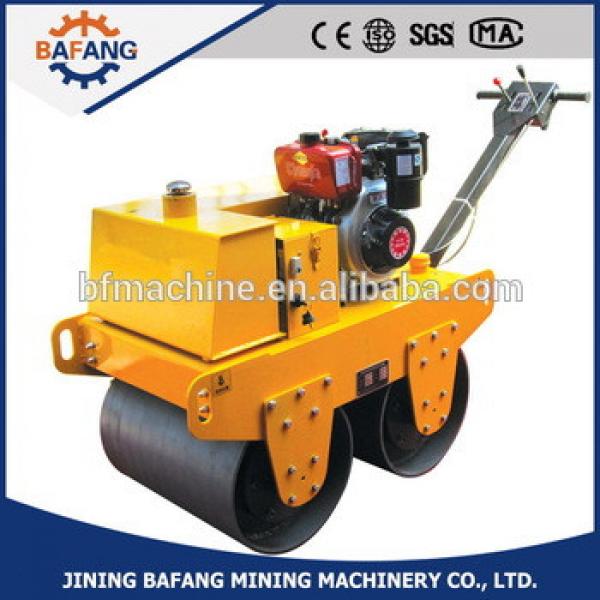 Double Drum Walk Behind Diesel Engine Vibratory Roller Road Roller #1 image