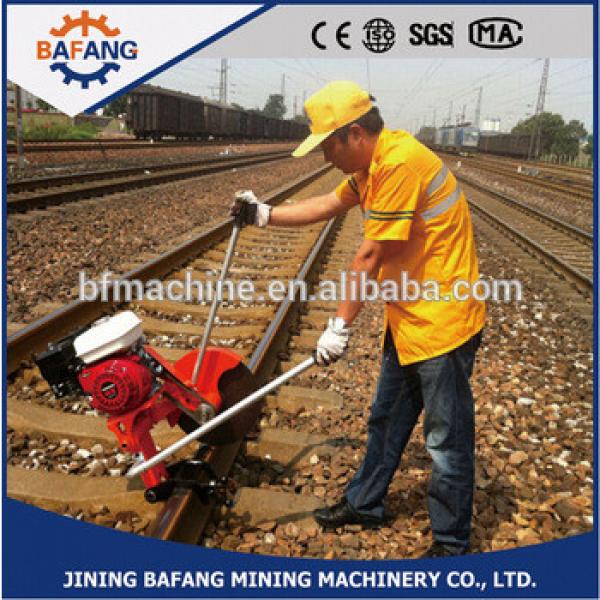 Gasoline Internal Combustion Steel Track Rail Sawing/ Cutting machine #1 image