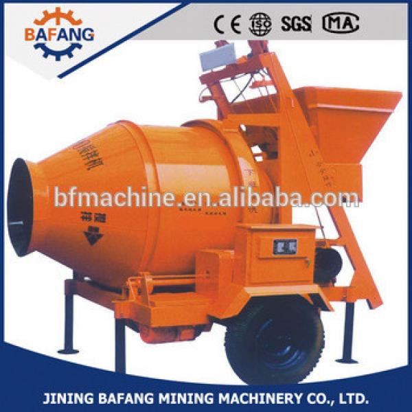 JZC 350 Self-loading concrete mixer,hydraulic mobile concrete mixer #1 image