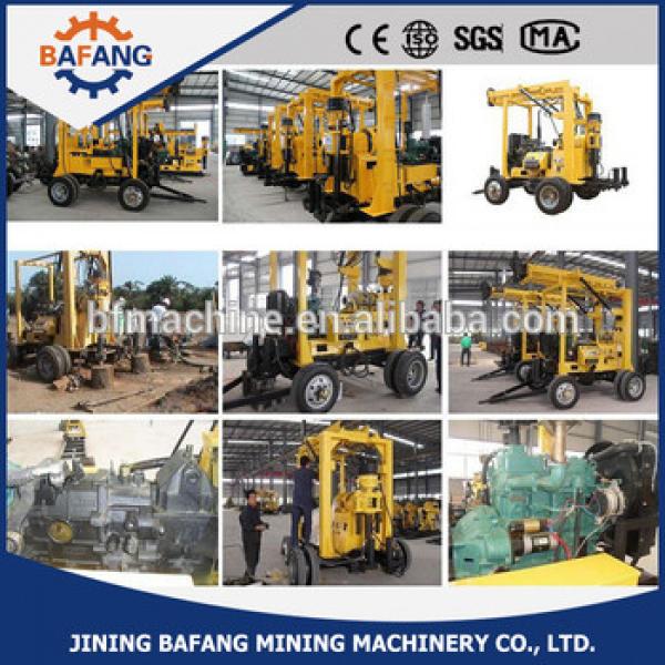 Hydraulic Support Trailer mounted drilling rig core drilling machine with wheels #1 image