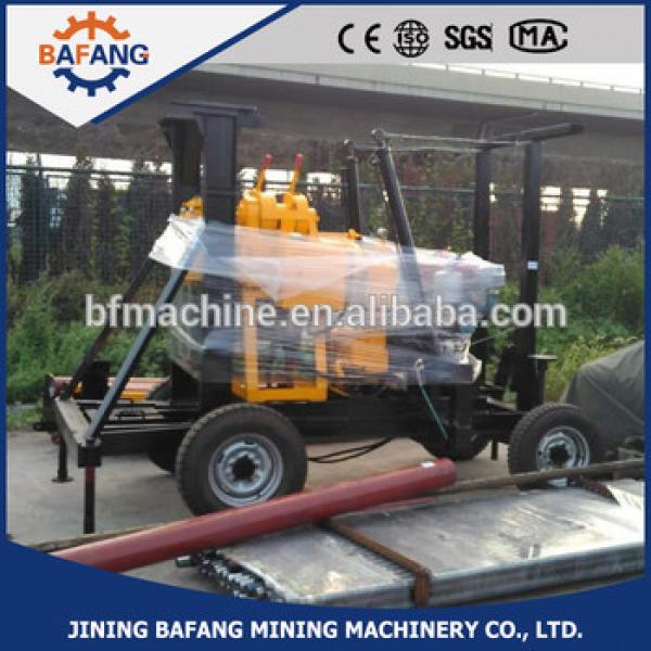 Multi-Function Powerful Core sample mining water drilling machine with hydraulic support legs #1 image