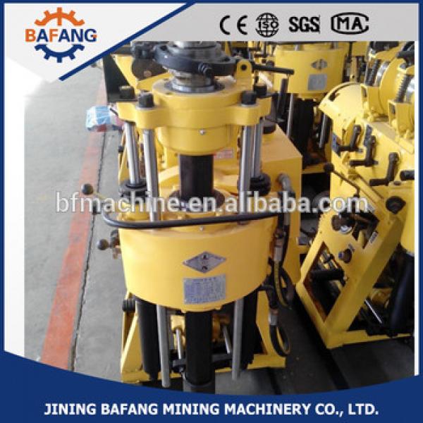 XY-200 Water Well Core Drilling Rig/22HP diesel engine/ 15kw electric motor power drilling machine #1 image