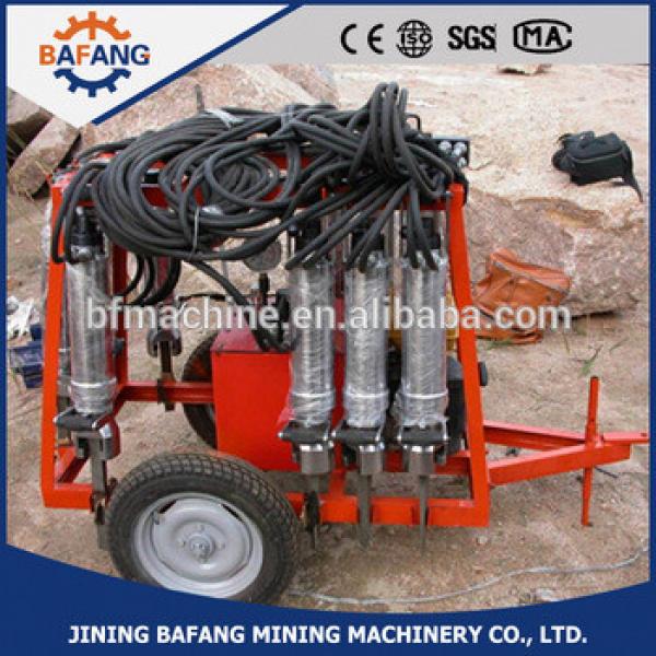 Removable hydraulic stone splitter / small Mine splitting machine for hot sale #1 image
