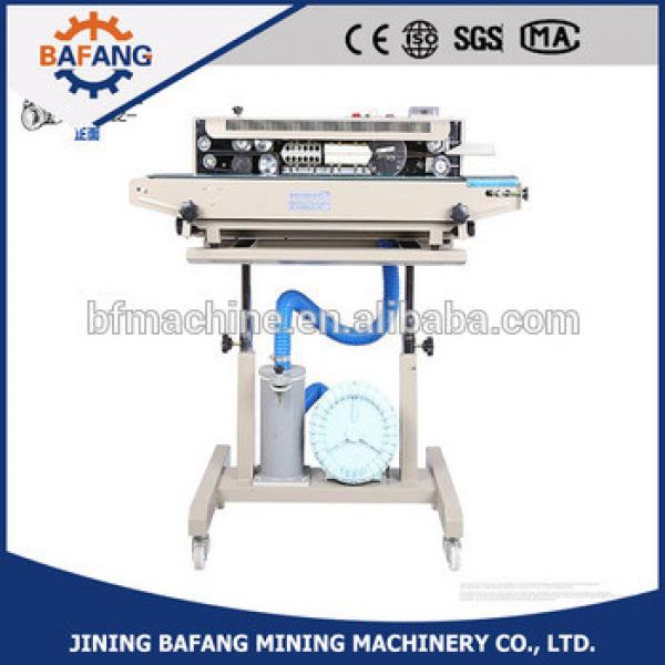 DBF-1000 Automatic continuous Inflating plastic bag sealer #1 image