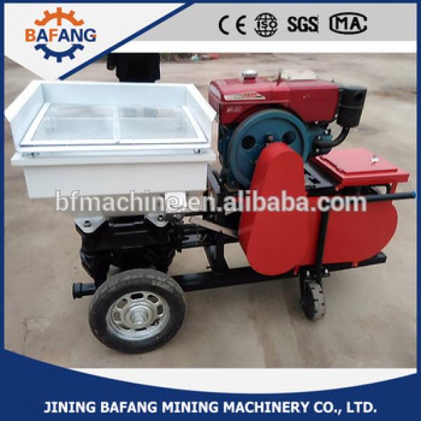 Diesel engine power cement mortar spray paint machine with high quality #1 image
