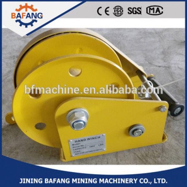 factory price portable plated steel hand winch #1 image