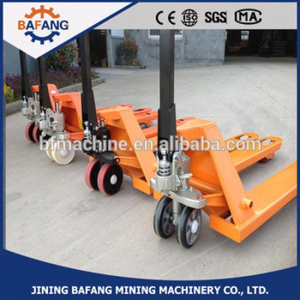 Hand operated hydraulic forklift ,hydraulic pallet truck #1 image