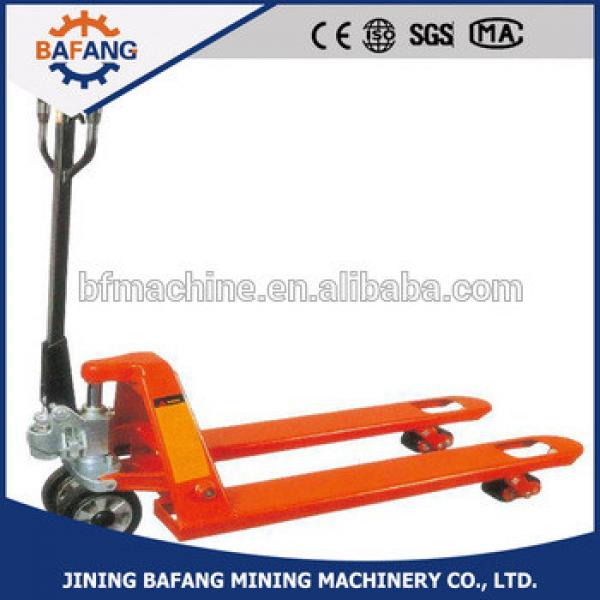 Manual hydraulic forklift , Nylon Wheels Manual Pallet Truck #1 image