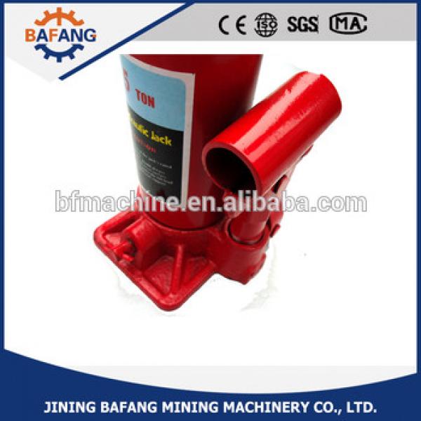 HJ-5T Portable mini vertical hand hydraulic jack of lifting with factory price #1 image