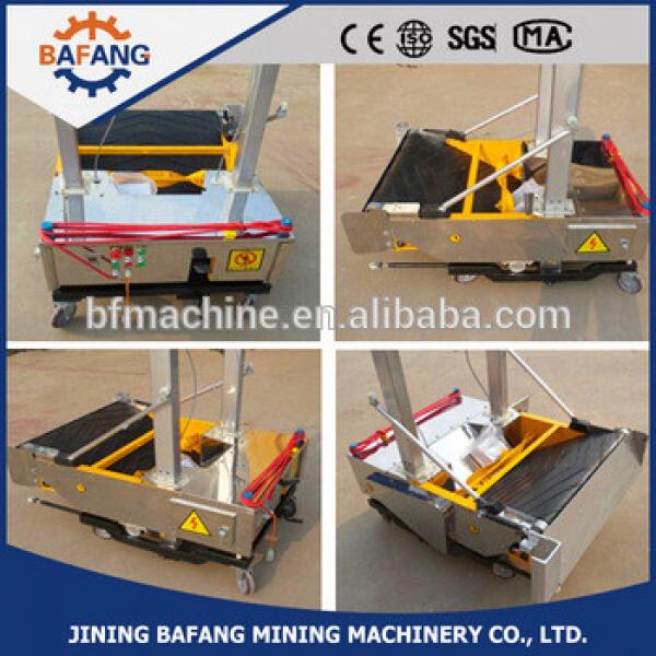 Automatic cement concrete and mortar wall putty spray plastering machine /good plaster machine for sell #1 image