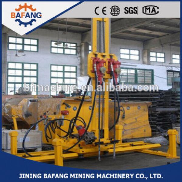Heavy high speed gasoline engine two-hammer rock drilling rig with good price #1 image