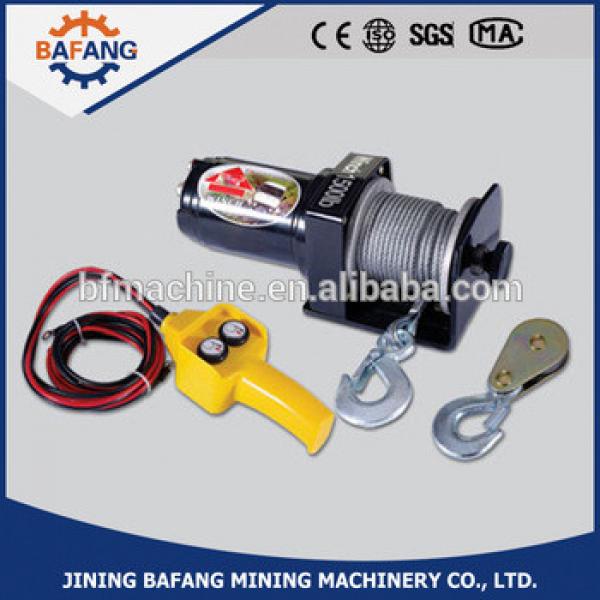 DC 12V car winch electric wire rope winch #1 image