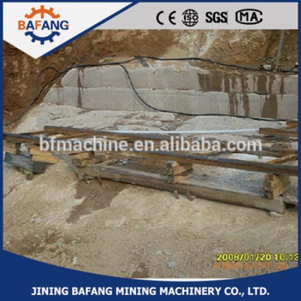 1600mm blade diameter track rail type quarry stone block cutting machine with electric motor #1 image