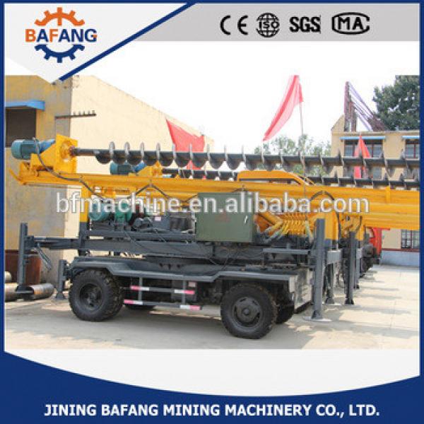 China Manufacturer Tracked Pile Driver 3 - 6m Depth Hydraulic Rotary Drilling Rig Machine #1 image