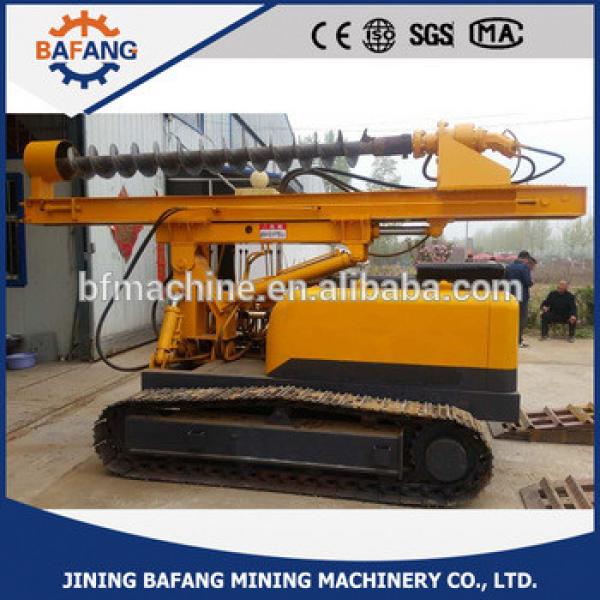 Ground screw machine pile driver, mini pile driver, hydraulic pile driver #1 image