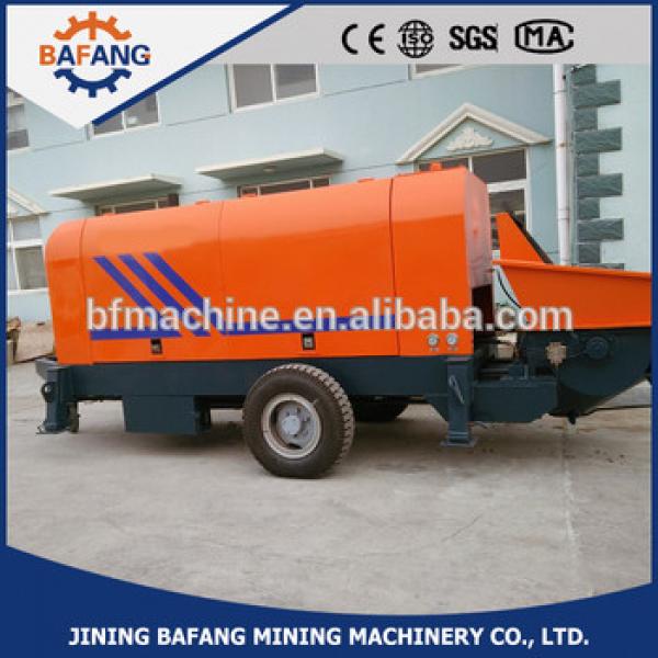 HBTS80 High quality electric portable cement concrete pump with good price #1 image