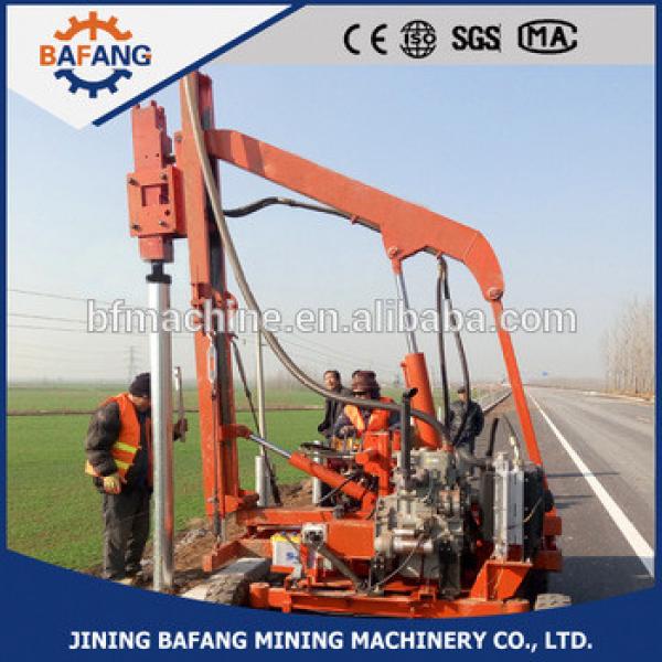 Reliable Quality Of Highway Steel Fence /Post /Guardrail Mini Hydraulic Pile Driver #1 image