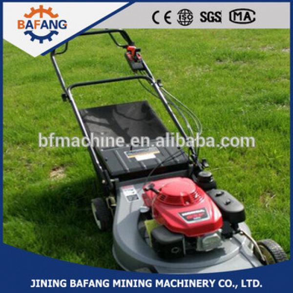 Hand push grass cutting machine with 4-stroke #1 image