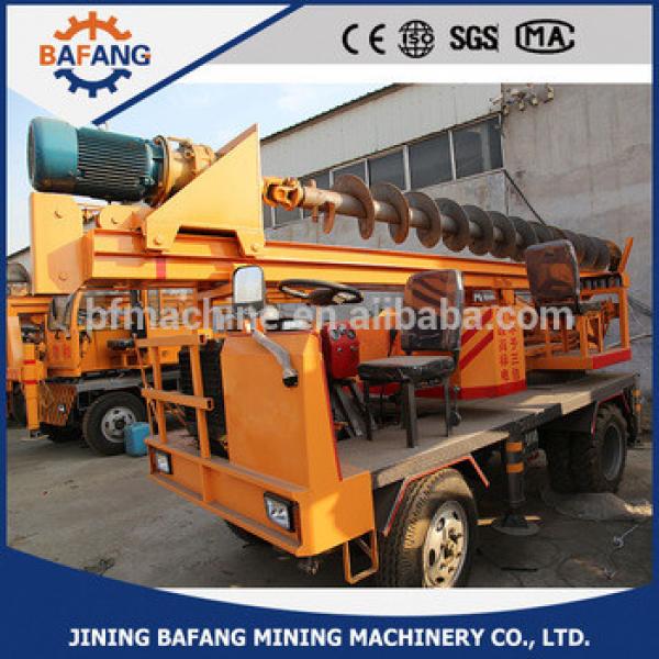 Professional hot sale pile driver machine /tree planter with high efficiency #1 image
