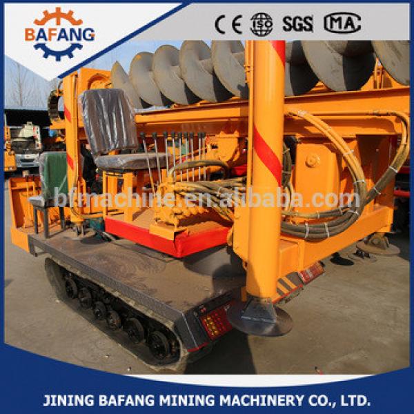 Crawler planting pile driver in factory low price is selling #1 image