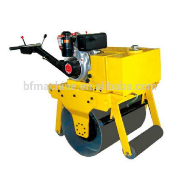 2017 Hot sale smooth vibrating drum walk behind road roller #1 image