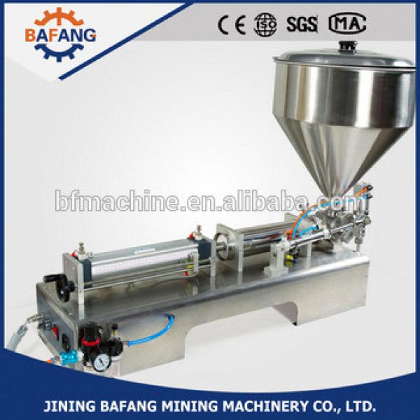 2017 pneumatic horizontal type single head pasty fluid filling machine #1 image