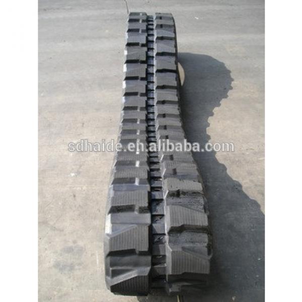 300x52.5x74N,400x72.5x70W,400x72.5x74W,450x71x86,450x71x80 rubber shoe/rubber track for Bobcat machine #1 image