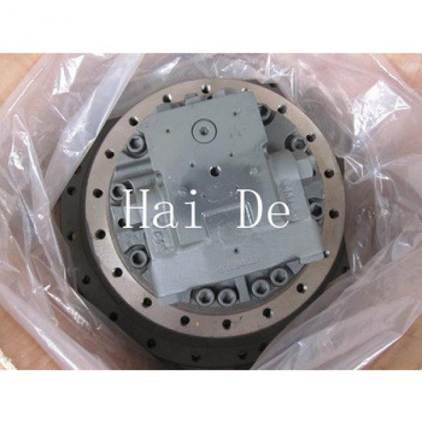 PC220 model excavator final drive travel motor with travel gearbox final drive assy #1 image