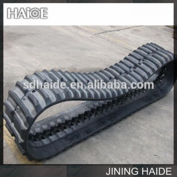 High Quality Excavator Undercarriage Parts PC130-6 Rubber Track #1 image
