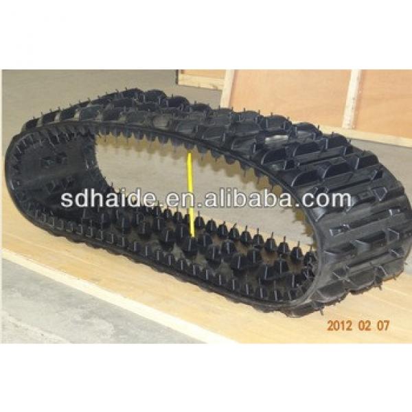 High Quality Kobelco Excavator Undercarriage Parts SK200-3 Rubber Track #1 image