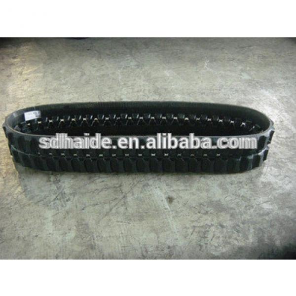 High Quality Excavator Undercarriage 400*142*36 PC50 Rubber Track #1 image