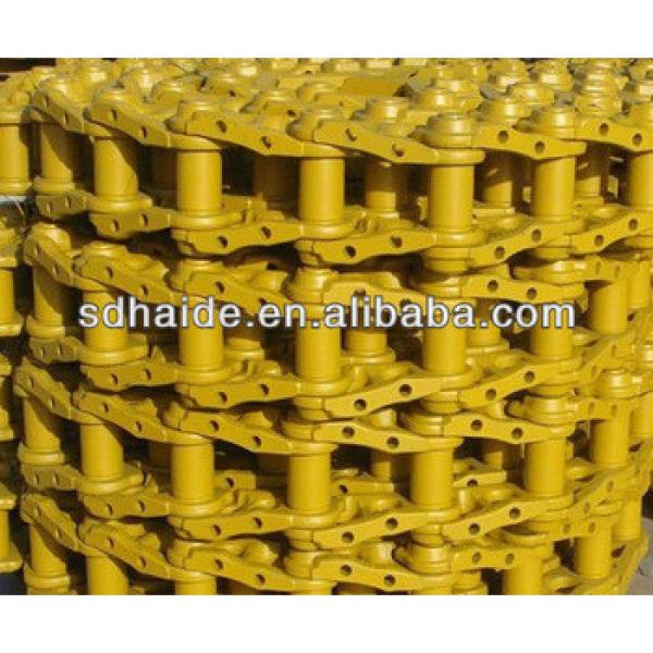 PC100 excavator track chain PC100 track link assembly #1 image